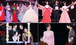 Top 10 khoảnh khắc trở thành tiêu điểm trong Đêm hội Weibo 2023: Đồng Lệ Á chia sẻ đồ ăn vặt cho Angelababy; Lý Hiện giúp Địch Lệ Nhiệt Ba vén váy