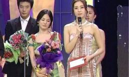 Ảnh cũ giữa Song Hye Kyo và nam tài tử 'Nấc thang lên thiên đường': Ánh mắt của hai người sao lạ đến vậy?