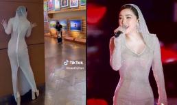 Đến xem mẹ biểu diễn, con trai Bảo Thy bất ngờ phải bỏ chạy khi 'người này' xuất hiện