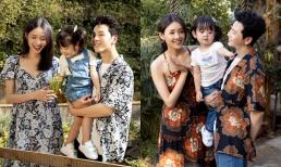 Trương Mỹ Nhân cùng Phí Ngọc Hưng đưa 'ái nữ' đi du lịch: Diện đồ đôi đầy tình cảm nhưng bị con gái giật spotlight