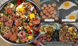 Bí quyết làm cơm trộn xúc xích, món ăn nhanh siêu ngon cho những ngày lười