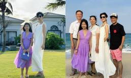 Siêu mẫu Xuân Lan đưa gia đình đi du lịch, ái nữ chiếm spotlight với nhan sắc cùng chiều cao vượt trội 