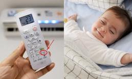 Điều khiển điều hòa có một nút này, biết sử dụng giảm được 50% tiền điện, con lại đỡ bị ho và cảm lạnh