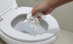 Sau khi đi vệ sinh, nên xả hay vứt giấy vệ sinh vào sọt rác? Cách làm của người nước ngoài rất đáng được khuyến khích