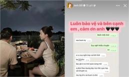 Trâm Anh tiết lộ tin nhắn kín đáo từ bạn trai, nói một câu làm rõ quan điểm về ồn ào trong quá khứ