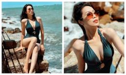 Trịnh Kim Chi làm dân tình mê mệt với loạt ảnh diện đồ tắm: U50 vẫn mảnh mai, vòng một nóng bỏng mắt