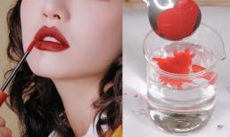 Son chứa chì cực độc hại, chỉ bạn một vài mẹo nhỏ để nhận biết thỏi son đang dùng có chì hay không?