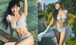 Cao Thái Hà thiêu đốt mùa hè khi diện bikini 2 mảnh: Body đỉnh không chỗ chê, nhan sắc lại chuẩn 'nàng thơ' 