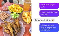 Lần đầu hẹn hò hết 226 nghìn đồng, chàng trai đề nghị chia đôi, thái độ dứt khoát của đàng gái được dân tình hoan hô