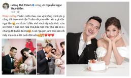 Lương Thế Thành xin điều này từ Thúy Diễm trong kỉ niệm 7 năm ngày cưới