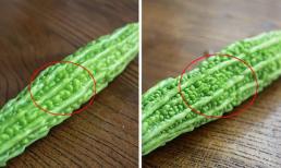 Mướp đắng nên mua quả hạt sần nhỏ hay to thì đỡ đắng, mách bạn cách chọn đúng