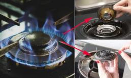 Mẹo 'dễ như ăn kẹo' khi dùng bếp gas: Giúp ngọn lửa màu xanh, tiết kiệm ối tiền