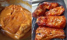 Đầu bếp bật mí cách làm nước sốt ướp sườn cốt lết thơm ngon như ngoài hàng