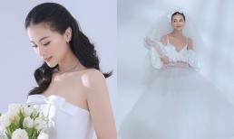 Hoa hậu Phương Khánh tung trọn bộ ảnh diện váy cưới yêu kiều, nêu luôn tiêu chuẩn chú rể cùng ẩn ý về đám cưới 