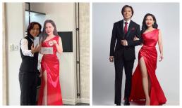 Chụp hình cùng phiên bản 2D của vợ, ông xã Việt Hương bất ngờ vì điều này