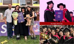 Con gái út của NTK Đức Hùng tốt nghiệp Đại học loại giỏi, nhan sắc và chiều cao cực nổi bật tại lễ nhận bằng