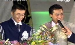 Ảnh hiếm giữa hai tài tử hàng đầu xứ Hàn: Bae Yong Joon và Jang Dong Gun đúng chất soái ca sở hữu nụ cười chết người 