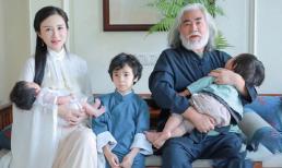 'Ông trùm phim kiếm hiệp' Trương Kỷ Trung chuẩn bị đón con thứ ba ở tuổi 72?