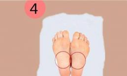 Năm loại chân và năm loại số phận, nhìn xuống là biết bạn giàu hay nghèo!