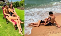 Thủ môn Bùi Tiến Dũng tận hưởng kỳ nghỉ bên vợ Tây, hé lộ thêm loạt khung hình 'tình bể bình' trước biển