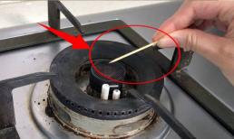  Hôm nay tôi mới biết rằng bếp gas luôn tự tắt, và bạn có thể sửa chữa nó bằng tăm và bạn không cần phải tốn tiền để sửa chữa nó