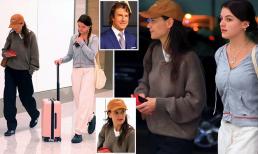 Katie Holmes đi chơi cùng con gái, Suri Cruise ngày càng giống mẹ, ra dáng thiếu nữ xinh đẹp