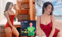 Vẻ đẹp nóng bỏng đang gây sốt của bạn gái thủ môn U22 Việt Nam sắp tham dự SEA Games 32 