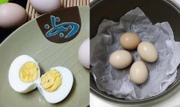 Mẹo vặt cuộc sống: Dùng nồi cơm điện khéo léo, chỉ cần 5 phút luộc chín trứng không bị vỡ vỏ