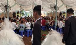 Cô dâu ngã nhào lúc bước vào lễ đường, hành động của chú rể dự đoán tương lai cuộc hôn nhân