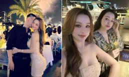 Đi chơi lễ với chồng đại gia, Hyền Baby dẫn theo cả phụ huynh, tiết lộ điều cô gái nào cũng ao ước