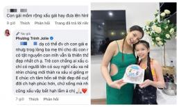 Con gái bị chê bai ngoại hình, Phương Trinh Jolie mắng thẳng: 'Trẻ con chẳng ai xấu, chỉ có người lớn xấu xa'