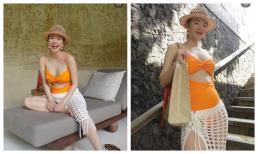 'Chất chơi' như Minh Hằng, bầu bí vẫn diện bikini nóng hừng hực