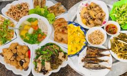 Hơn 20 mâm cơm nhà đơn giản, ngon miệng cho ngày sum họp với mức giá từ 100 đến 200 nghìn đồng 