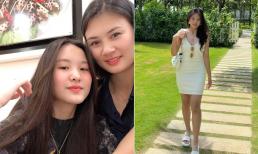 'Hoa khôi bóng chuyền' Kim Huệ đưa con gái đi du lịch, nhan sắc ái nữ tựa 'nàng thơ' 