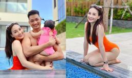 Bảo Thanh tung ảnh hạnh phúc bên gia đình nhỏ, gây sốt nhất là body đỉnh cao của mẹ 2 con