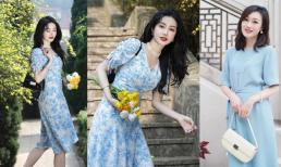 Đừng luôn mặc váy đen vào mùa hè, hãy thử một chiếc váy xanh tươi mát, cao cấp, sạch sẽ và mỏng manh