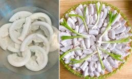 Đừng luộc lòng lợn với nước lã, cho thêm 1 thìa này, đảm bảo lòng không đắng không dai mà trắng giòn sần sật