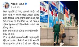 Vợ trẻ Công Lý nói rõ lí do không đăng ảnh mình và chồng khi đi Nhật, nghe điều ước mà xót xa