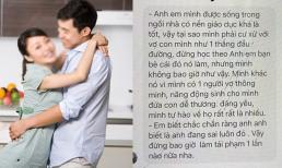 Vợ chồng cãi nhau, chồng 'hạ mình' làm lành, lý do liên quan đến cô em chồng