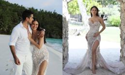 Hoa hậu Hoàn vũ 2015 - Pia Wurtzbach chính thức tổ chức lễ cưới với bạn trai: Cô dâu xinh nức nở, còn tự tin đi chân trần 