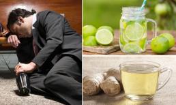 Làm gì khi chồng nhậu say? Cho uống những loại nước này không chỉ giải rượu còn chống buồn nôn