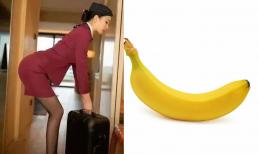 Hầu hết các tiếp viên hàng không sẽ mang theo một quả chuối lên máy bay. Chức năng của việc mang theo một quả chuối là gì?