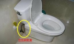 Thật thông minh! Xây dựng một trụ 15cm dưới bồn cầu, không còn phải làm sạch các góc chết mỗi ngày 