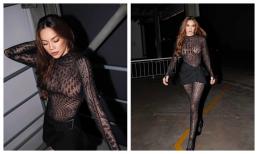 Hà Hồ mặc như không mặc, lấp ló gần trọn vòng một vẫn sang chảnh chất ngất