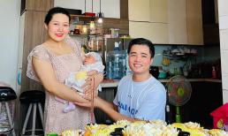 'Chàng trai không chân' Tô Đình Khánh và bà xã tổ chức tiệc đầy tháng cho con 