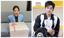 Chi Pu đập hộp quà của Huỳnh Hiểu Minh, tài tử tinh tế thế nào mà dân tình tan chảy?