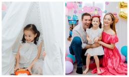 Lan Phương tổ chức sinh nhật tưng bừng cho ái nữ, bé Lina nói một câu làm mẹ tan chảy