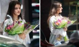 Tiểu thư nhà Tom Cruise hóa thiên thần áo trắng, ảnh chất lượng thấp có khiến diện mạo thay đổi?