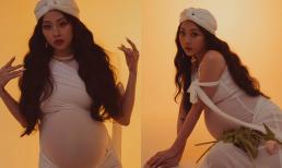 Liêu Hà Trinh tung bộ ảnh mới với bụng bầu vượt mặt, sắp sinh nở vẫn rất xuất sắc