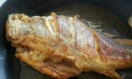 Khi chiên cá, cho một ít “thứ này” lên cá, cá không bị bắn dầu, không bị vỡ da, cá mềm và ngon